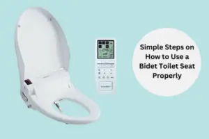 How to Use a Bidet Toilet Seat Properly